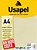PAPEL A-4 180G VERGE PALHA  C/50F USAPEL  7891634250304 - Imagem 1