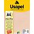PAPEL A-4 180G VERGE ROSA/SALMÃO  C/50F  FILIPERSON - Imagem 1