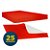 PAPEL CAMURÇA VERMELHO 40X60 C/25F  7898048135197 - Imagem 3