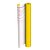 PLASTICO ADESIVO FOSCO LISO AMARELO 45X10M - Imagem 3