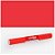 PLASTICO ADESIVO FOSCO LISO VERMELHO 45X10M  7898078750568 - Imagem 1