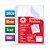 PLASTICO PASTA 4FUROS OFICIO FINO C/50  DAC  7897237350700 - Imagem 1
