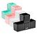 PORTA LAPIS/CLIPS TETRIS ROSA/PRETO BRW - Imagem 3