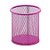 PORTA LAPIS ARAMADO REDONDO ROSA TN - Imagem 1