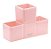PORTA ORGANIZADOR BRW TRANSP/PRETO/ROSA - Imagem 3