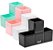 PORTA ORGANIZADOR BRW TRANSP/PRETO/ROSA - Imagem 2