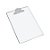 PRANCHETA ACRILICA PRENDEDOR PLASTICO CRISTAL RE.131  7896292213135 - Imagem 1