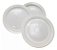 PRATO PLASTICO GRANDE BRANCO 26 CM C/10  7898923193335 - Imagem 2