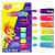 TINTA GUACHE BASTÃO ACRILEX NEON 6 CORES 10GR 7891153113517 - Imagem 1