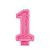 VELA C/GLITER N.1 ROSA  C/10  7896901617897 - Imagem 2