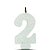 VELA C/GLITER N.2 BCA C/10  7896901617804 - Imagem 2