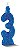 VELA C/GLITER N.3 AZUL  C/10  7896901617712 - Imagem 2