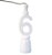 VELA MAGICA BRANCA N. 6 BIANCO C/10  7897284201161 - Imagem 1