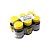 VERNIZ VITRAL 37ML ACRILEX AMARELO OURO  7891153081724 - Imagem 2