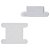 VISOR P/PASTA SUSPENSA C/50 POLYCART  7897478400363 - Imagem 1