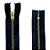 ZIPER METAL IMPORTADO 18 CM AZUL  C/10  0000000018103 - Imagem 2