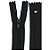 ZIPER NYLON CIRCULO 18 CM  PRETO C/10 - Imagem 2