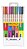 CANETA  COMPACTOR MICROLINE 0.4MM COLORIDA C/10  7896572037505 - Imagem 1