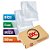 PLASTICO PASTA 4FUROS OFICIO EXTRA GROSSO  CX C/300  DAC - Imagem 1