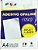 ETIQUETA P/IMPRESSORA A-4 01 ETIQ.P/FOLHA OFF PAPER OPALINE C/100F - Imagem 1
