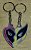 Chaveiro Deadpool e Wolverine Best Friends - Melhores Amigos Marvel - Imagem 1