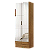 Sapateira Multiuso Premium 2 Portas com Espelho Carioca - Imagem 1