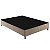 Cama Box Base Sommier Rústico Bege Paropas Casal - 1,38 x 1,88x 0,20 M - Imagem 1