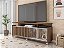 Rack Para Tv Bancada Oasis 1.60 Nogueira - Imagem 2