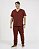 Scrub / Pijama Hospitalar Básico Masculino Vinho - Imagem 1