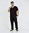 Scrub / Pijama Hospitalar Básico Masculino Preto - Imagem 1
