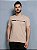 CAMISETA Masculina listra POLO Manga Curta Estampada Malha 30.1 Algodão - Imagem 2