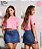 Minissaia Jeans Algodão - Imagem 1