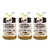 Kit 3 Bolacha De Arroz Orgânico Com Gergelim  Macrokant 95 g - Imagem 1