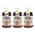 Kit 3 Bolacha De Arroz Orgânico Com Linhaça Macrokant 95 g - Imagem 1