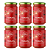 Kit 6 Molho de Tomate com Pimenta Orgânico Mariani 345 g - Imagem 1