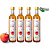 Kit 4 Vinagre De Maçã Orgânico Acidez 4,2% Fazenda São Roque 500 ml - Imagem 1