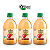 Kit 3 Vinagre De Maçã Orgânico Acidez 4,2% 4 Estações 450 ml - Imagem 1