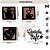 Kit 10 Quadros Apliques Cantinho do Cafe Preto Com Caramelo 4 peças Decorativo MDF - Imagem 4