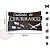 Kit 10 Placas Decorativas Cantinho do Churrasco Marrom com Branco em MDF - Imagem 4