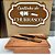 Kit 10 Placas Decorativas Aplique Cantinho do Churrasco Caramelo com Branco em MDF - Imagem 2