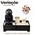 Kit 10 Bandejas Com 2 Gavetas Embutida Porta 80 Cápsulas Preta Dolce Gusto Três Corações Nespresso MDF - Imagem 9