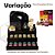 Kit 10 Bandejas Porta 48 Capsulas Com 2 Gavetas Preta Cantinho do Café em MDF - Imagem 11