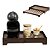 Kit 10 Bandejas Porta 40 Capsulas Embutido Marrom Cantinho do Café Decorativa em MDF - Imagem 5