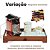 Kit 10 Bandejas Espelhada Porta 40 Capsulas Embutido Cantinho do Café Caramelo em MDF - Imagem 11