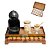 Kit 10 Bandejas Porta 40 Capsulas Embutido Cantinho do Café Caramelo com Logo em MDF - Imagem 5