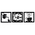 Kit 10 Apliques Decorativos Cantinho do Café Coffee 3 peças Quadros Vazados em MDF Preto - Imagem 6