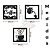 Kit 10 Apliques Decorativos Cantinho do Café Coffee 3 peças Quadros Vazados em MDF Preto - Imagem 4