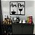 Kit 10 Apliques Decorativos AM PM Cantinho do Café e Vinho em MDF Preto - Imagem 6