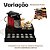 Kit 10 Bandejas Cantinho do Cafe Com Gaveta Embutida e Porta 24 Capsulas Preta Lisa em MDF - Imagem 12