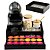 Kit 10 Bandejas Cantinho do Cafe Acrílico Com Gaveta Embutida Porta 24 Capsulas Preta em MDF - Imagem 5
